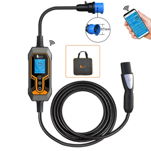 Зарядка Tesla для электромобиля Feyree 32А 7кВт - Tesla (NACS) Lion King EV-K8 Wi-Fi