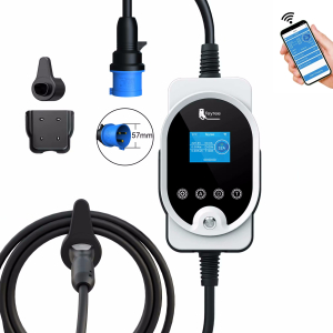 Зарядная станция Tesla для авто Feyree 32А 7,6кВт - Tesla (NACS) Master EV-M8 Wi-Fi