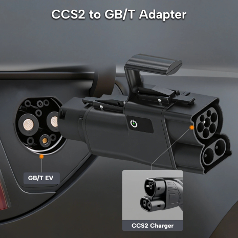 Перехідник CCS2 - GB/T DC 400A (авто з Китаю) Guwieyg - Фото №10