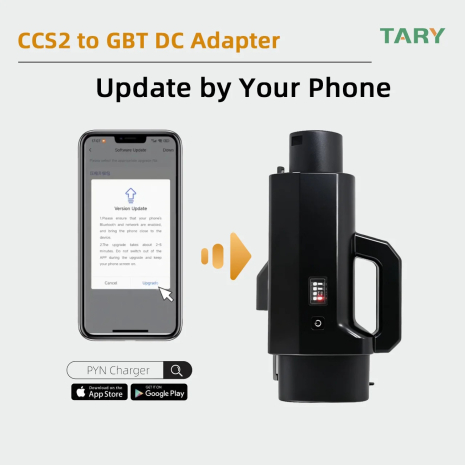 Переходник быстрой зарядки для авто из Китая CCS2-GBT DC 400A с Bluetooth - TARY - Фото №10