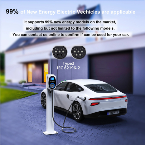 Зарядна станція 3 фази 22кВт Type 2 Gwuyu з Wi-Fi додатком - Фото №19